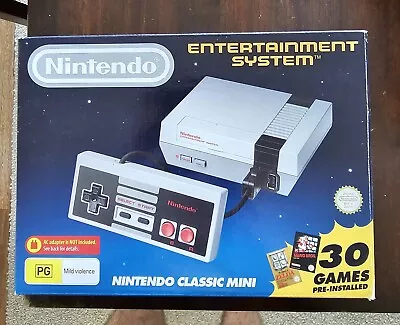 Nintendo NES Classic Mini Console With Controller And Cables • $38