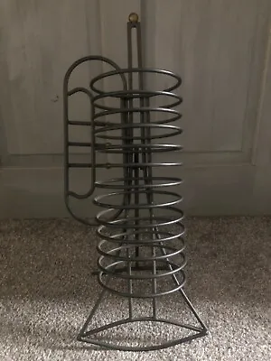 Metal CD Rack Storage Tower - Trumpet Design - Holds 12 CDs • £10