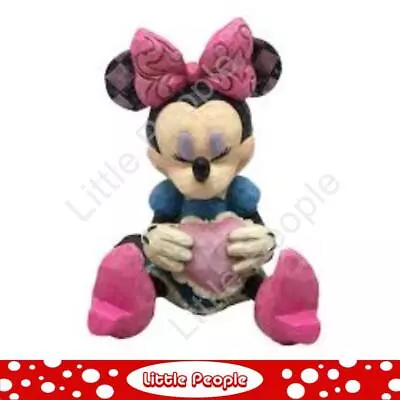 Jim Shore Mini Mouse With Heart Figurine Disney Traditions • $36.99