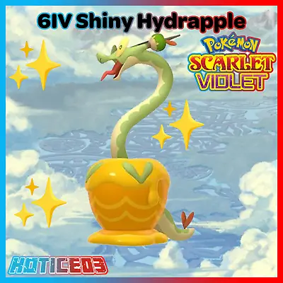 ✨Shiny Hydrapple 6IV✨ Pokemon Scarlet & Violet  🚀Fast Trade🚀 Indigo Disk DLC • $2.99