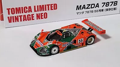 1:64 Tomica Limited Vintage Tomytec Mazda 787B #55 Preservation Specification • $85.90