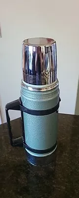 Vintage Aladdin Stanley Thermos Vacuum Bottle W Handle A-943C Insulated Pint • $20