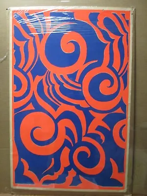 Psychedelic Vintage Poster 1970's Black Light Craig 19468 • $162.35