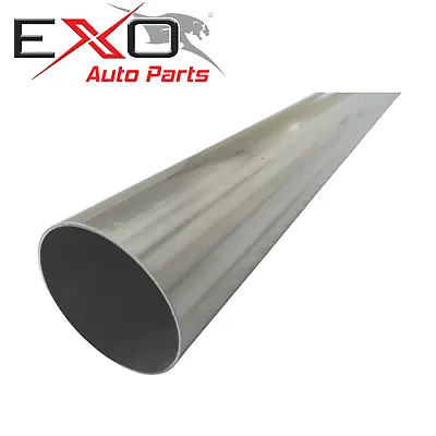 3 1/2  3.5  Inch (89mm) OD Stainless Steel 304 Exhaust Tube Pipe X 1 Metre • $81.99