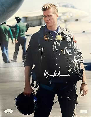 $169.99 • Buy Val Kilmer Autographed Signed 11x14 Photo Top Gun JSA COA Batman Forever