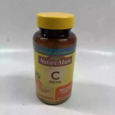 Nature Made Vitamin C 500 Mg Caplets With Rose Hips 130 Count Exp 01/25 • $10.99