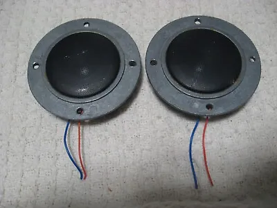 Vintage Criterion 5XB 8 Ohm 2 1/2  Tweeter Replacement Bookshelf Speakers Lot • $29.99