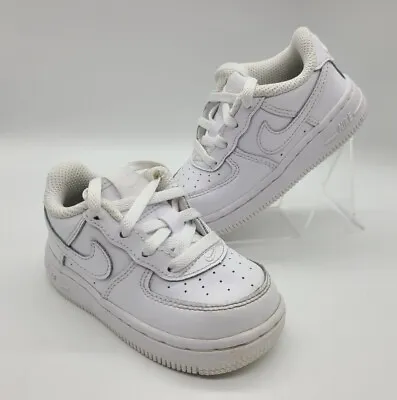 Toddler Nike Air Force 1 Triple White Low DH2926-111 Size 6C • $34.99