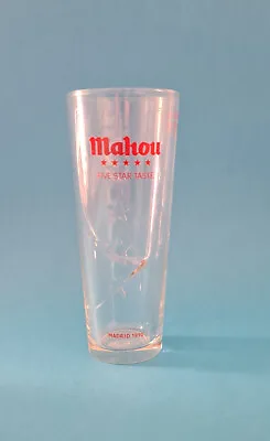 Mahou Half Pint Glasses Glass - MAN CAVE - HOME BAR - FREE NEXT DAY DELIVERY • £5.99