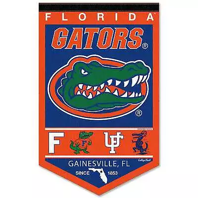 Florida Gators Heritage Logo History Banner Pennant • $19.95
