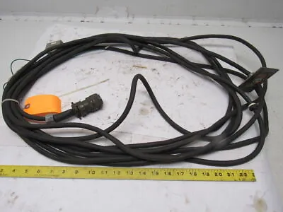 Yaskawa Motoman Yasnac XRC ERCR-UP6-RB11 17 Pin Terminated CNC Cable 25' • $131.99