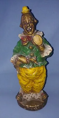 Vintage 1966 Clown Universal Statuary Corp. Chicago Large Statue Sculpture • $29.99