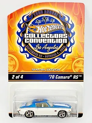 Hot Wheels 23rd Convention '70 Camaro Rs #389 New Nice!!! • $89.99