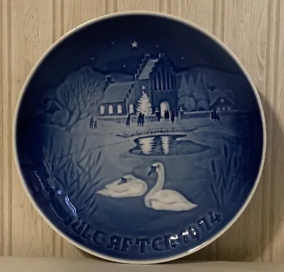 Vintage 1974 B & G Denmark Christmas In The Village Collector’s Plate • $6.95