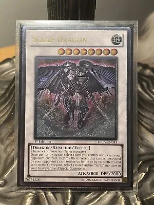 Yugioh Scrap Dragon Ultimate Rare Lightly Played • $80