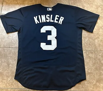 Detroit Tigers Ian Kinsler Majestic Authentic On Field Flex Base Jersey Sz 44 • $60