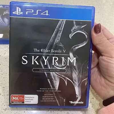 The Elder Scrolls V Skyrim VR PS4 Game • $15