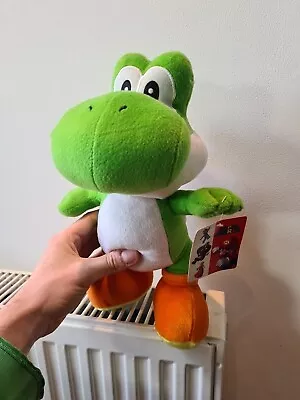 Yoshi Soft Plush Toy Super Mario Nintendo 2009 (Approx 12 ) WITH TAGS • £12.50