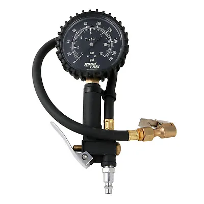$26.95 • Buy Air Tire Pressure Gauge (High Accuracy) With Inflator (Up To 170 PSI) Mechanical
