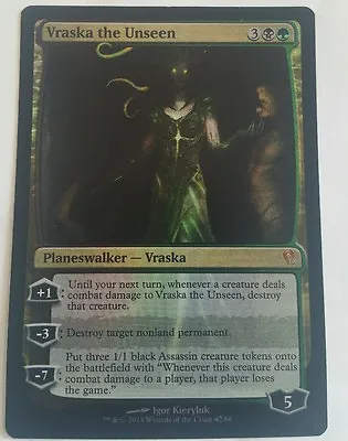 $8.99 • Buy Magic The Gathering 4 X Vraska The Unseen  Duel Deck Foil Playset Unplayed