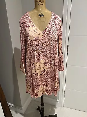 Mink Pink Pink Dress/tunic - Size M • £18