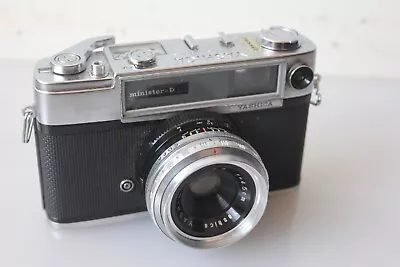 Yashica Minister D.  Rangefinder Film Camera  F2.8 Lens Good Working Order. • £29.99