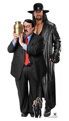 The Undertaker And Paul Bearer WWE Lifesize Cardboard Cutout 194cm • £35.99