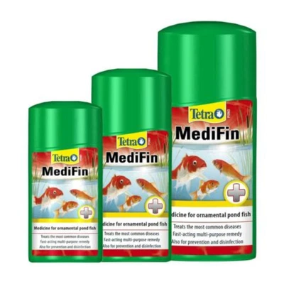 £8.65 • Buy TETRA POND MEDIFIN 250ml 500ml 1ltr ANTI-BACTERIA/FUNGUS/PARASITE FISH TREATMENT