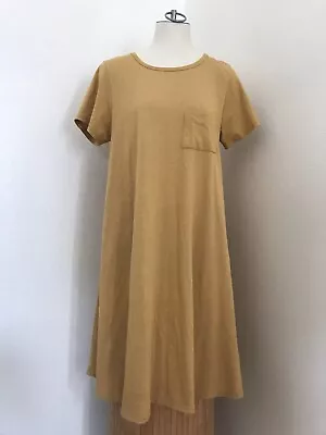 Lularoe Yellow Dress Sz M  Mullet (B50) • $15.50