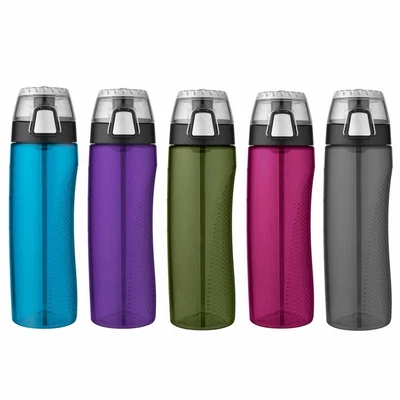 $20.66 • Buy NEW THERMOS DRINK BOTTLE 710ml Flask Tritan Plastic Ergonomic BPA FREE 5 COLOURS