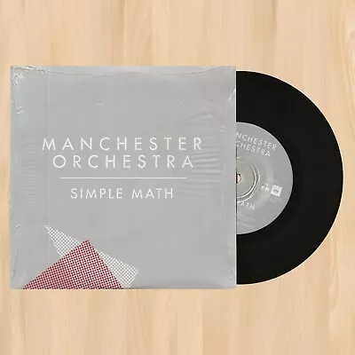 MANCHESTER ORCHESTRA Simple Math  RSD 7  VINYL SINGLE RECORD The Plan       0327 • $39.99