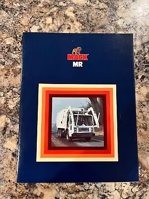 T - VINTAGE 1981 MR Model Mack Trucks Dealer Sales Brochure Original • $13.45