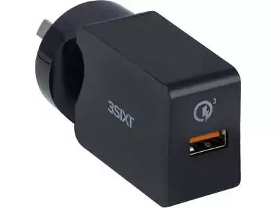 3sixT Wall Charger AU 3A - Black • $49.94