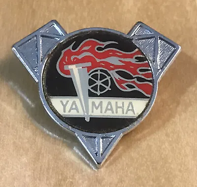 Vintage YAMAHA Motorcycle Bike Badge • £8.99