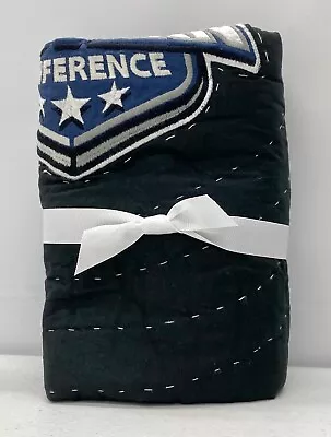 NEW Pottery Barn TEEN Hockey NHL WESTERN Conference Patchwork STANDARD Sham • $21.59