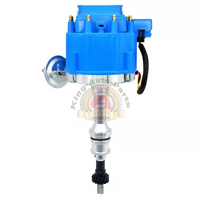 HEI Distributor Small Block Ford For 351W Windsor Blue Cap W/65k Coil One Wire • $58