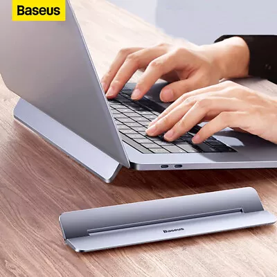 Baseus Ultra Thin Notebook Laptop Stand Aluminum Foldable Holder Table Bracket • $18.99