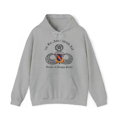 1-504th PIR Parachute Infantry Regiment 82nd Airborne Division Hoodie Sweatshirt • $44.99