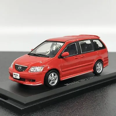 Mini Car Mazda MPV 2002 Red 1/43 Scale Box Display Diecast Vol 150 • $32.40