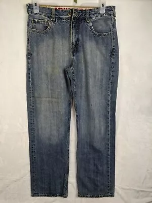 Union Bay Vintage Y2K Denim Baggy Jeans Distressed Grunge  Men's 32 X 32 • $17.75