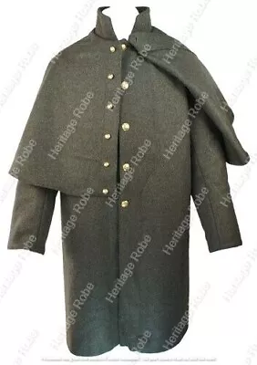 US Civil War CS Enlisted Foot Greatcoat With Standing & Fold Down Collar • $175