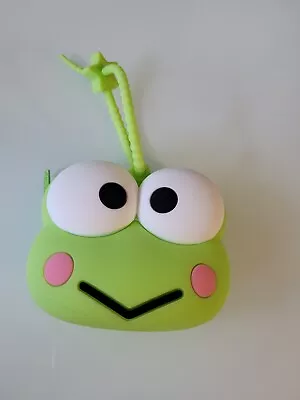 Sanrio Keroppi Silicone Rubber Bag Keychain Kawaii Cute • $17