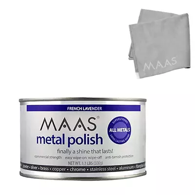 1.1 Pound Can With Free Microfiber Cloth - Clean Shine And Polish Safe Protectiv • $84.99