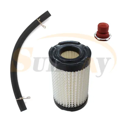 AIR FILTER & Fuel Line & Primer Bulb Fit QUALCAST 35S 43S  35066 TECUMSEH Engine • £6.99