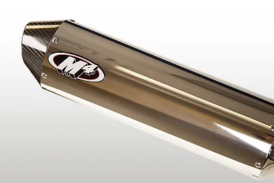 Polished Full Exhaust W/ Stainless Tubing M4 SU9872 For 07-08 Suzuki GSXR1000 • $998.95