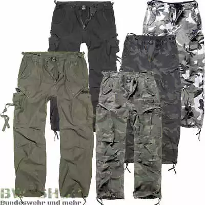 Brandit M65 Vintage Trouser Cargo Pants Army Pants Us Army Outdoor Cargo • $47.81