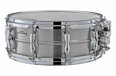 Yamaha Recording Custom RLS1455 Stainless Steel 14  X 5.5  Snare Drum RLS-1455 • $499.99