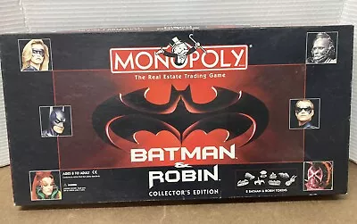 Monopoly - Batman & Robin Collector's Edition  1997 • $20