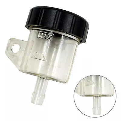 Front Motor Brake Clutch Tank Cylinder Fluid Oil Reservoir Cup Universal Clear • £8.76