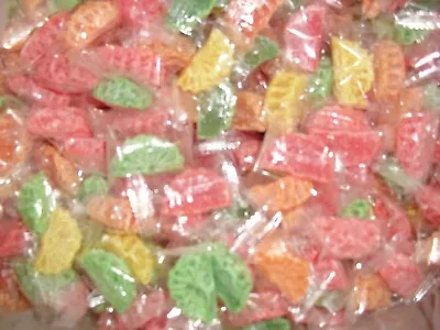 $15.99 • Buy Bulk Assorted Fruit Jelly Slices Candy 5 Lb. Bag INDIVIDUALLY WRAPPED